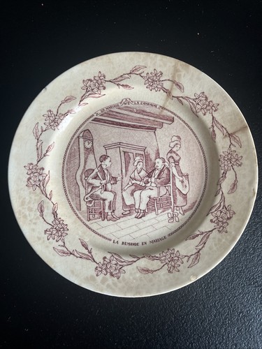 Assiette parlante mariage - assiette, À