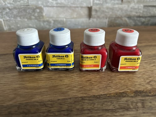 Lot flacon encre chine - encre,