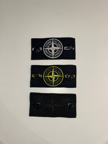 Stone island badge patch - stone,