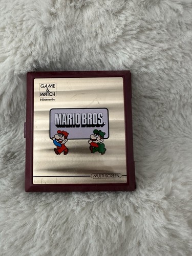 Nintendo game watch - nintendo, mario