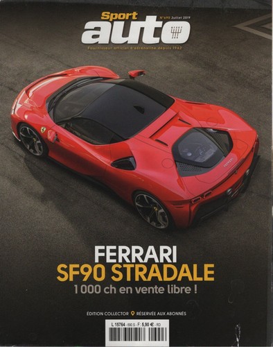Sport auto 690 2019 ferrari - sport,