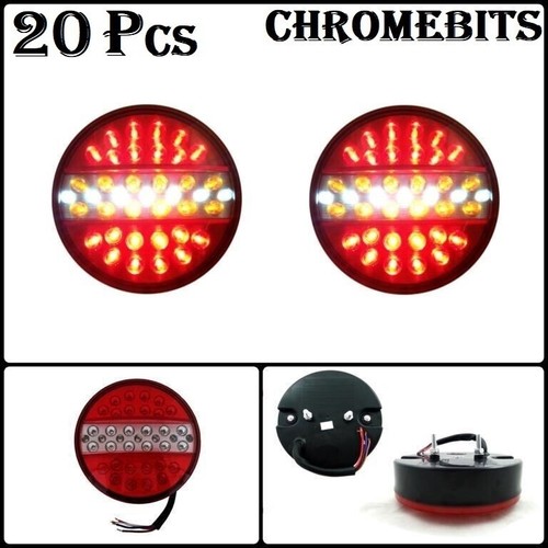 Feu arrière rond led x20 - arrière,