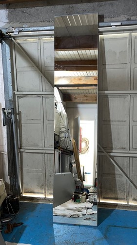 Portes miroir pour - 4, armoires