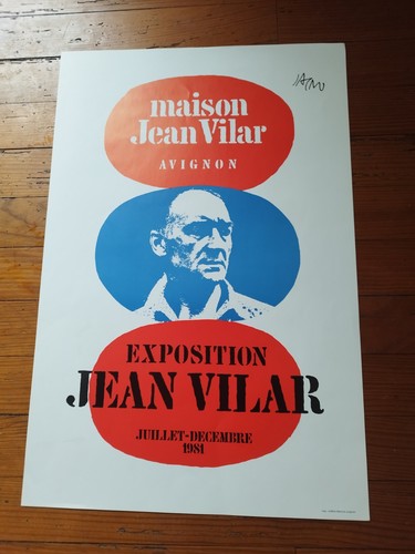 Affiche originale marcel - marcel, jacno