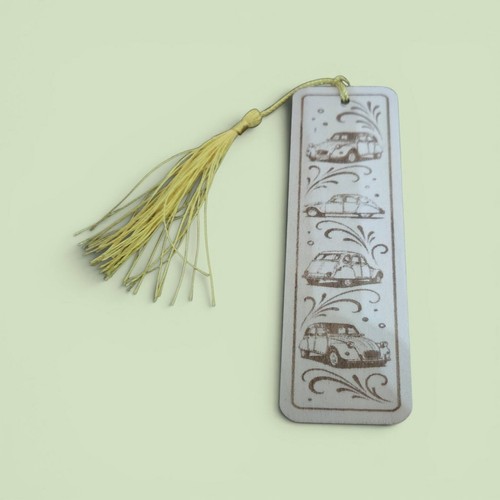 Marque page bois - marque,