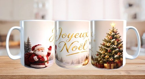 Mug nöel décoration neige - nöel,,