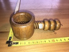 N°111 Casse noisette ancien casse noix bois cracker art populaire outil  cuisine