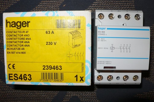 Contacteur poles 63a hager - 63a,