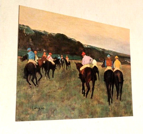 Edgar degas racehorses at - degas, ~