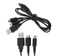 chargeur USB pour Nintendo DS Lite, DSi, 3DS, DSi XL, 3DS XL, 2DS