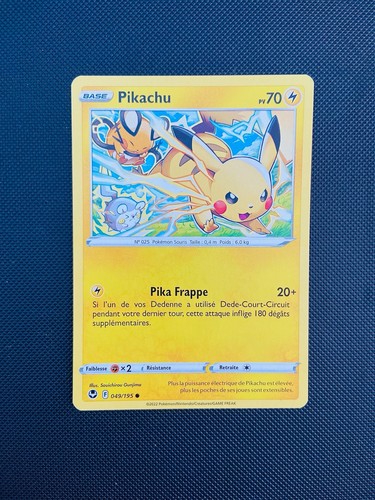 Carte pokémon pikachu 049 195 - pikachu, 049/195