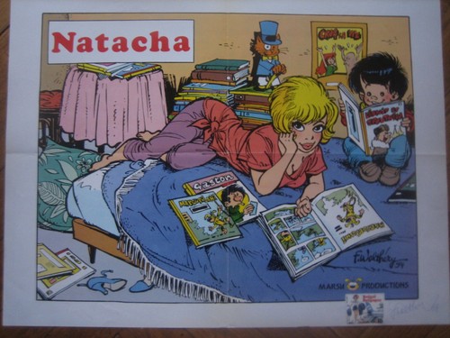 Poster natacha par - par, walthery