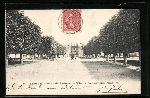 Cpa chambly place - cpa,