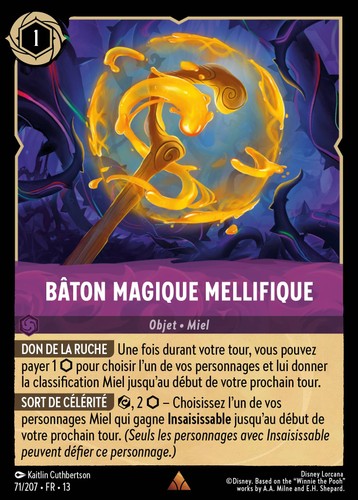 Lorcana bâton magique - lorcana,
