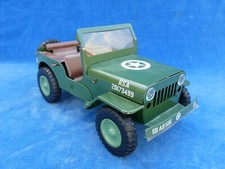 MIGNON Cute RARE TOP ++ JOUET VINTAGE Toy - GONIO - JEEP WILLYS MB US ARMY