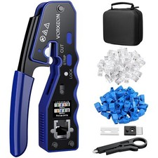 Pince rj45 Pince à sertir pour cable RJ45 Outil Sertissage Professionnel pour...