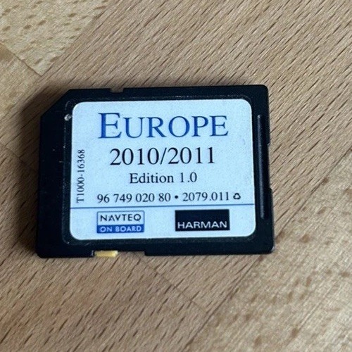 Sat nav card gps europe - nav, sd