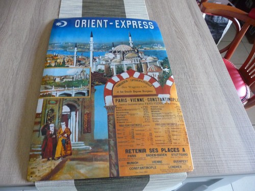 Ancienne plaque tole - ancienne,