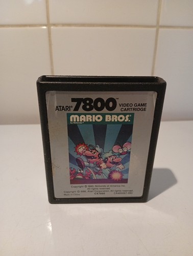 Jeu atari 7800 mario bros - atari,