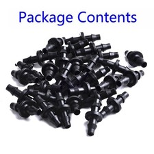 Accessoires Connecteur d'irrigation pour tuyau 4/7mm neuf set raccords noirs