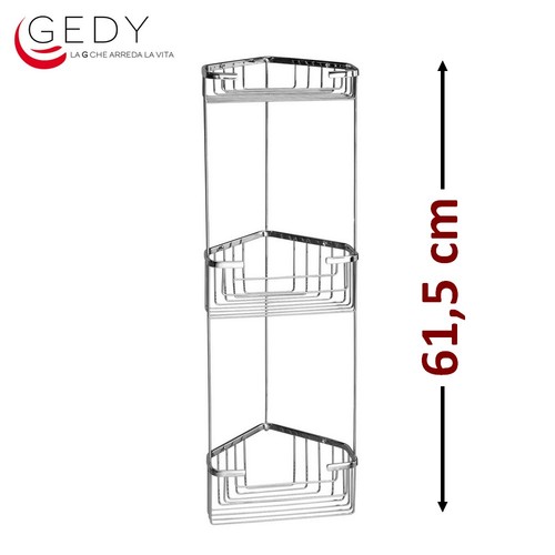 Gedy 2484 etagére - gedy, d'angle