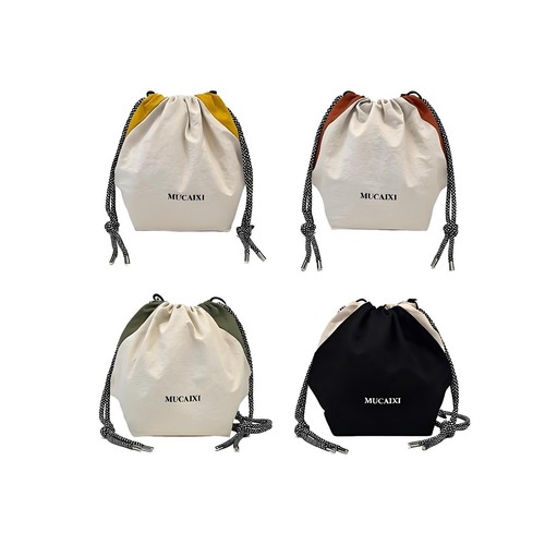 Petit sac seau décontracté