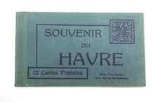 CARNET COMPLET 12 CARTES POSTALES DETACHABLES HAVRE VILLE FRANCE NORMANDIE