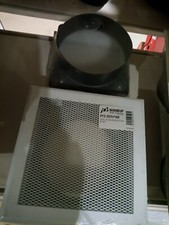 grilles  de décompression de hotte de cheminée  blanc 20 /20cm avec buses d 150