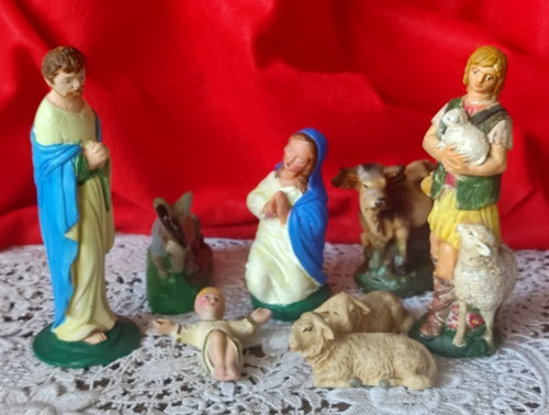 Ancienne creche nativite - ancienne, de