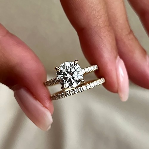 Bague jaune carats et - or,