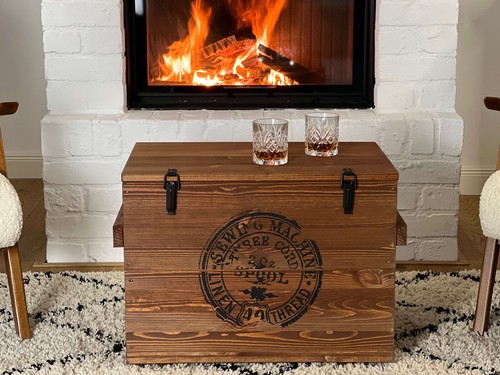 Coffre couture table - coffre,