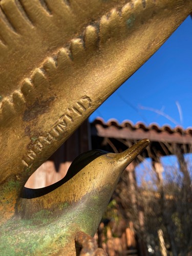 Grande sculpture bronze - bronze, de