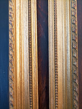 Lot de 2 baguettes sculptées