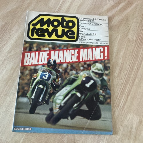 Magazine moto revue 1982 - magazine, n°