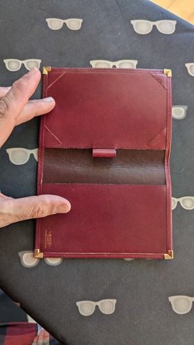 Porte agenda portefeuille - agenda,
