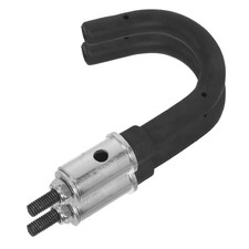  Lot de 2 crochets pour échelle de toit : crochets télescopiques droits