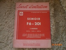 LIVRET UTILISATION ENTRETIEN  DISTRIBUTEUR   ENGRAIS  McCORMICK  F6-201