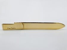 Coupe-papier Pierre Cardin - Métal doré - Seconde moitié du XXe siècle