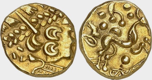 Monnaie gauloise statère - gauloise,