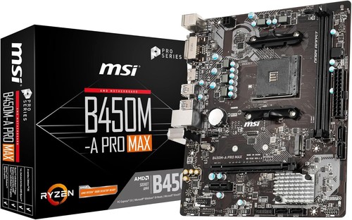 Carte mère msi - msi, b450m-a