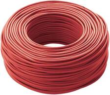 Câble Fil Électrique Unipolaire FS17 Section 2,5mm² Couleur Rouge Bobine 100m