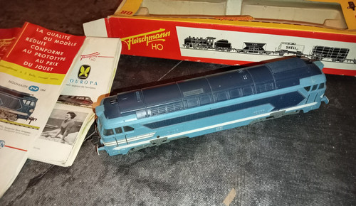 Vintage train fleischmann - train, ho