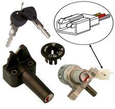 contacteur clé neiman mbk booster spirit stunt yamaha bws slider -2003 3 fils