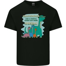 Nanny-Saurus T-Shirt En Coton Léger Pour Petits-Enfants Amusant