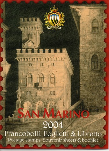 2004 san marino livre - san, officiel