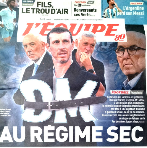 Equipe septembre 2026 - septembre,