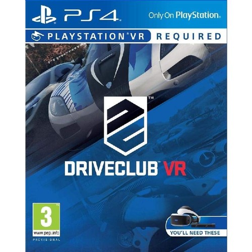 Jeu ps4 driveclub - ps4, vr