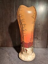 Vase Art Nouveau En Verre