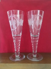Paire de  Verres de  Mariage