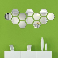 24 pièces miroir hexagonal
